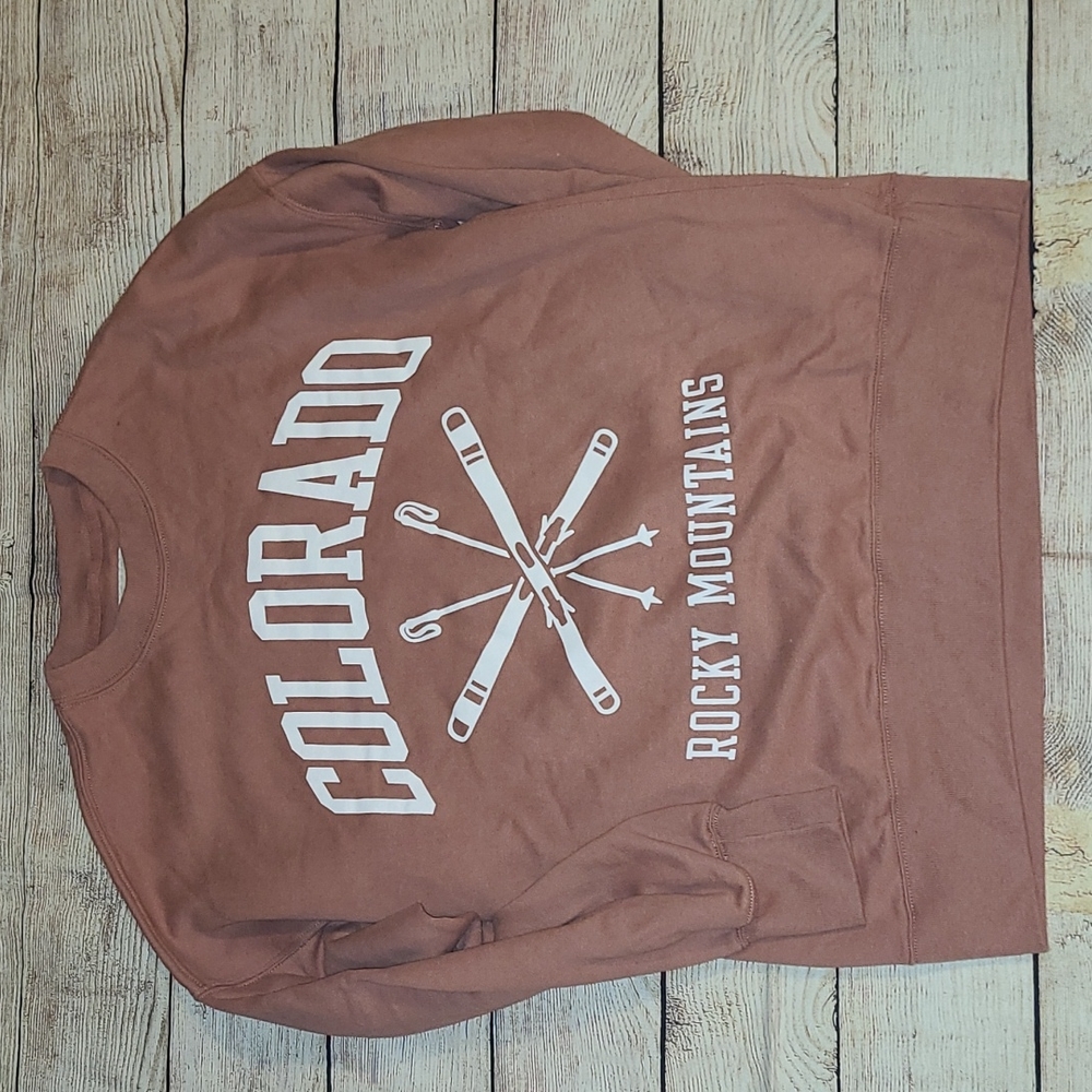 Oversized crewneck sweatshirt